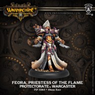 feora priestess of the flame protectorate warcaster